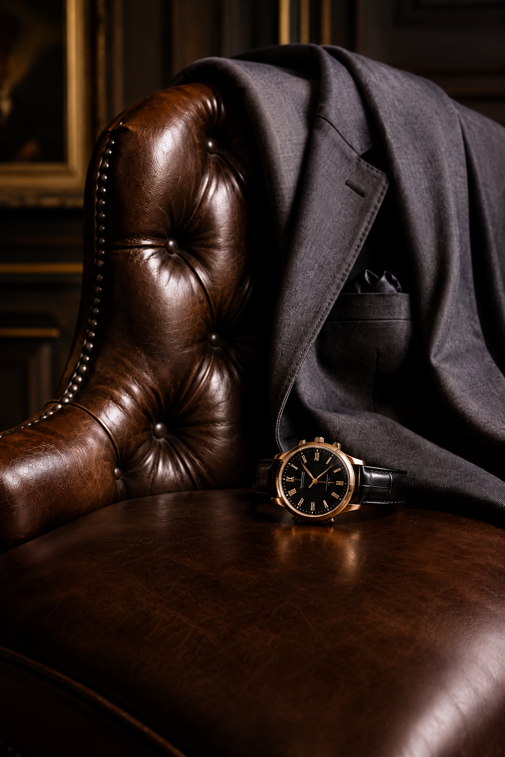 Cuir Sacré — Leather in Shadow